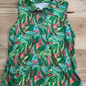 Lille Green women’s size large tank top